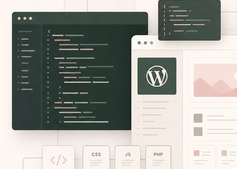Illustration d'une refonte WordPress sur-mesure