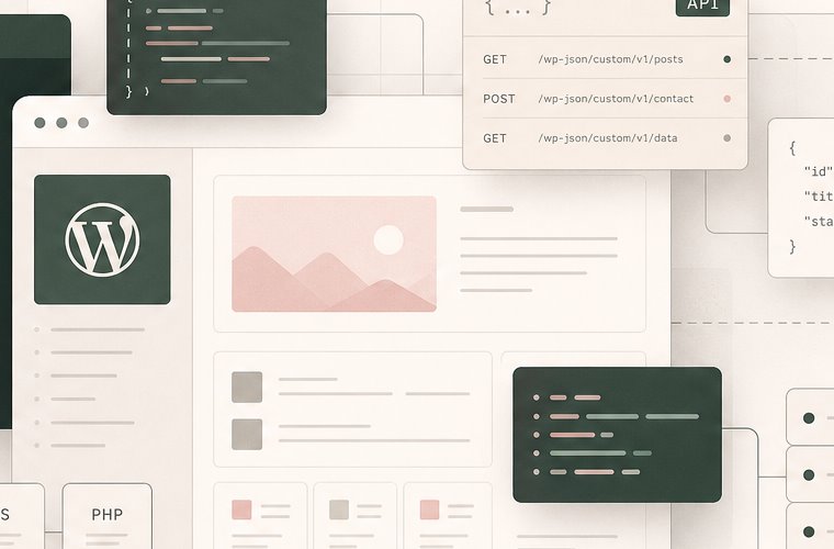 Illustration d'une plateforme métier connectée à des API